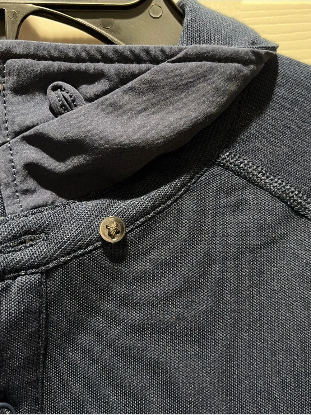 Rhone Men's Navy Polo Size Large